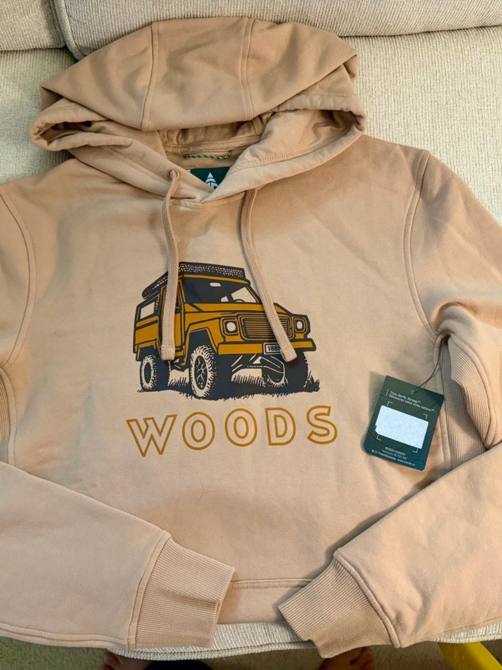 Hooded Sweatshirt with Graphic Truck